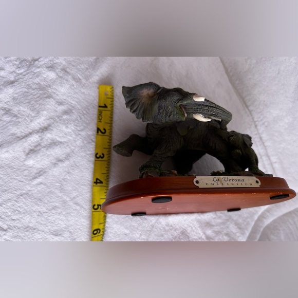 La Verona Collection Elephant With Baby Figurines Elephant babyelephant statue - Picture 8 of 16
